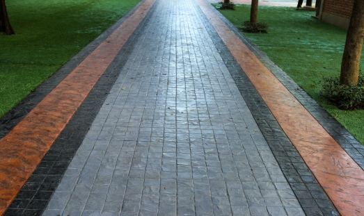 Pose de pavés à Jarny